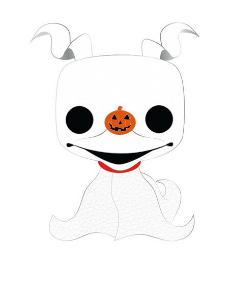 Disney: Funko Pop! Pin - The Nightmare Before Christmas - Zero (Enamel Pin / Spilla Smaltata)