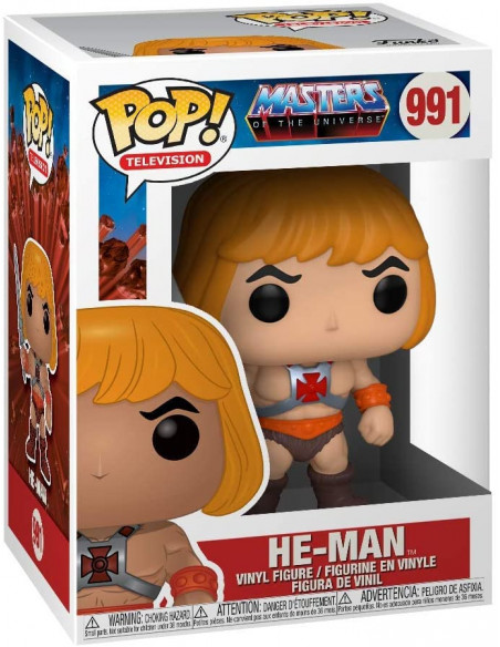 Masters Of The Universe: Funko Pop! Television - He-Man (Vinyl FIgure 991)