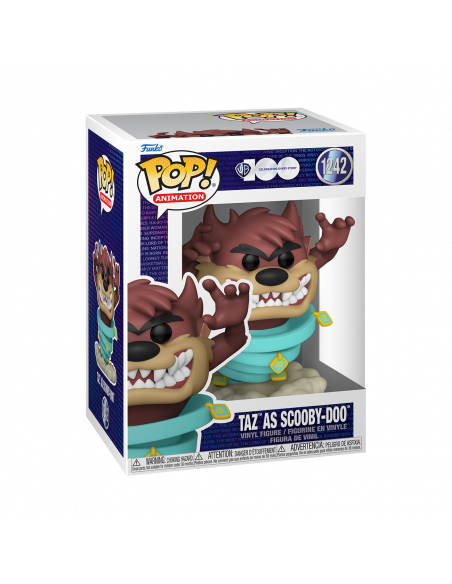 Funko: Pop! Vinyl - Warner Bros 100th - Taz As Scooby-Doo