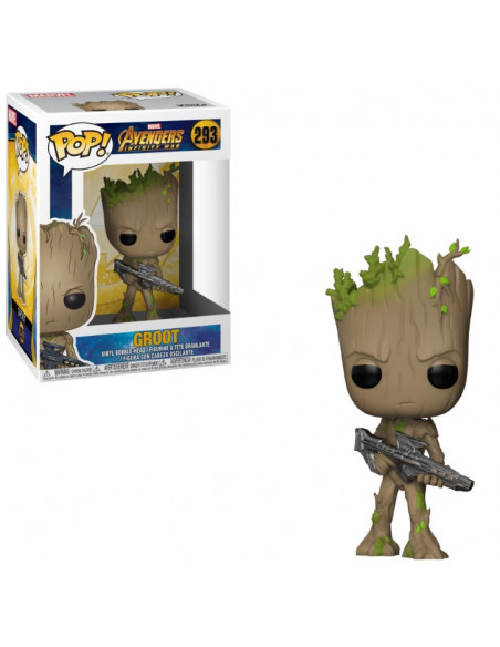 Marvel: Funko Pop! Marvel - Avengers Infinity War - Teen Groot With Gun