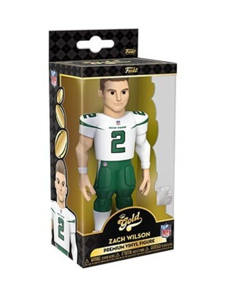 American Football: Funko Gold - Nfl - Ny Jets- Zach Wilson (5) (Premium Vinyl Figure)