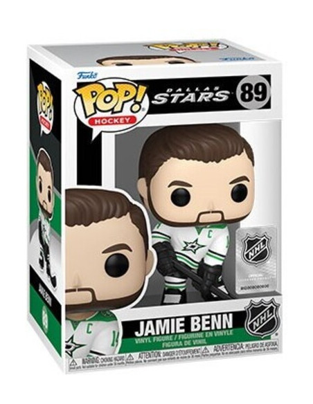 Hockey: Funko Pop! Hockey - Nhl - Stars - Jamie Benn (Road)