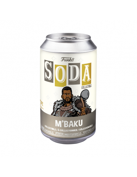 Marvel: Funko Vinyl Soda - Black Panther - M'Baku