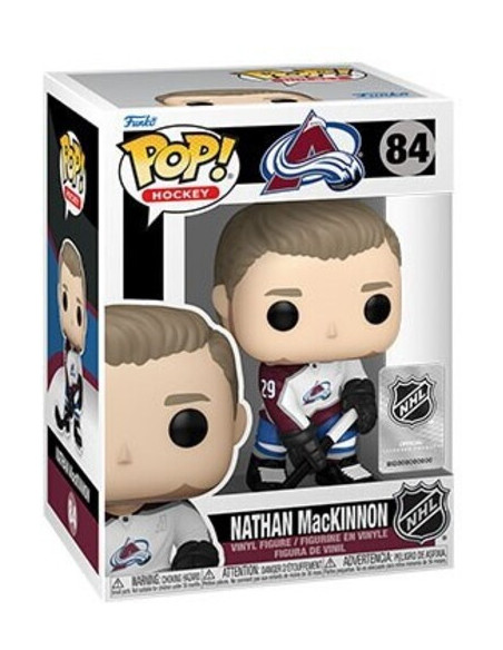 Hockey: Funko Pop! Hockey - Nhl - Avalanche - Nathan Mackinnon (Away)