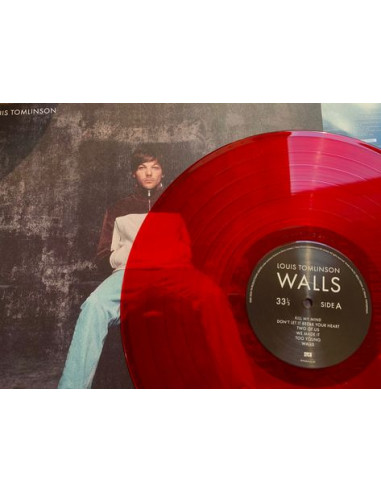 Louis Tomlinson Walls Vinyl Red Limited Edition in Nordrhein-Westfalen -  Gevelsberg