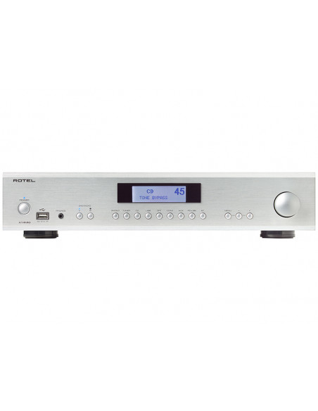 Amplificatore Integrato - Amplificatore Integrato Rotel A-14 Mk2 Bk 80+80W Rms Su 8 Ohm Silver