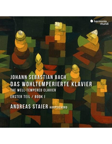Johann Sebastian Bac - Das Wohltemperierte Klavier I Teil-Book - (CD)