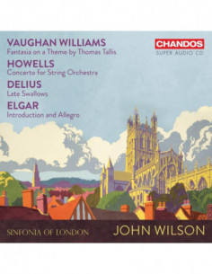 Sinfonia Of London - Vaughan Williams Howells Delius Elgar - (CD)