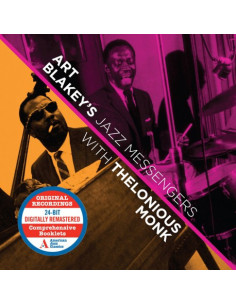 Blakey Art - With Thelonious Monk (+ 4 Bonus Tracks) - (CD)