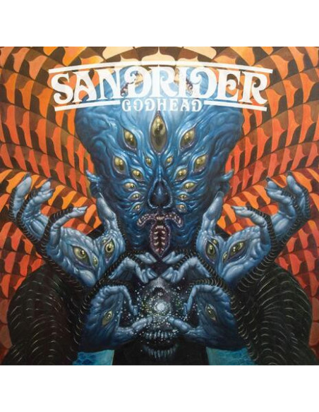 Sandrider - Godhead - Orange and Charcoal Vinyl