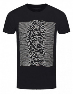 Joy Division: Unknown Pleasures (Back Print) (T-Shirt Unisex Tg. S)