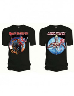 Iron Maiden: Euro Tour (T-Shirt Unisex Tg. 2XL)