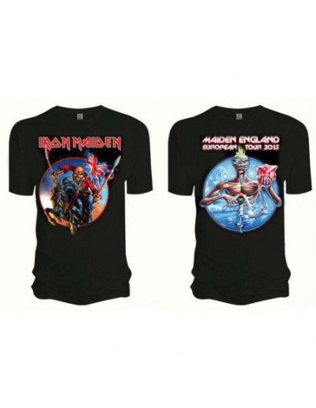 Iron Maiden: Euro Tour (T-Shirt Unisex Tg. 2XL)