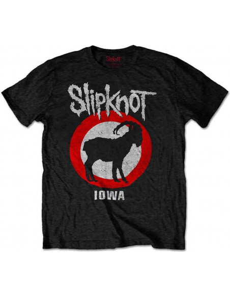 Slipknot: Iowa Goat (Back Print) (T-Shirt Unisex Tg. L)