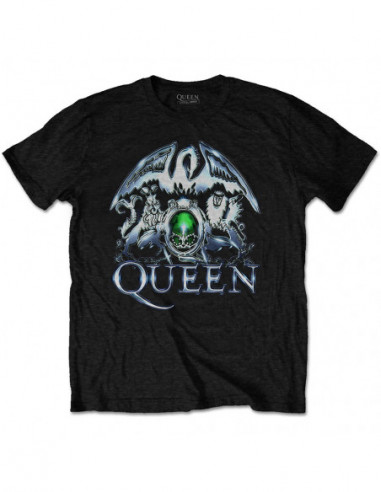 Queen: Metal Crest (T-Shirt Unisex...