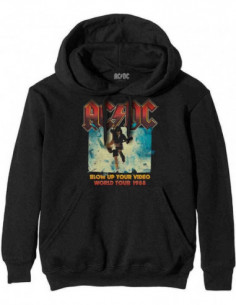 Ac/Dc: Blow Up Your Video (Felpa Con Cappuccio Unisex Tg. XL)