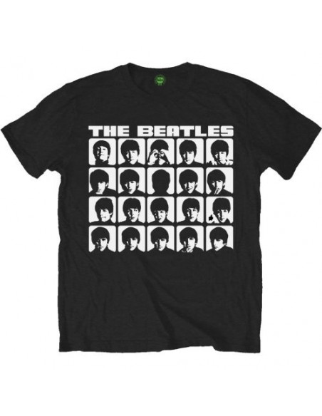 Beatles (The): Hard Days Night Faces Mono (T-Shirt Unisex Tg. XL)