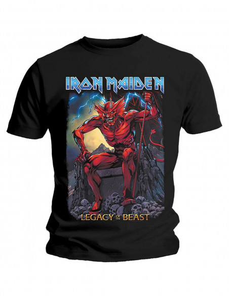 Iron Maiden: Legacy Of The Beast 2 Devil (T-Shirt Unisex Tg. S)