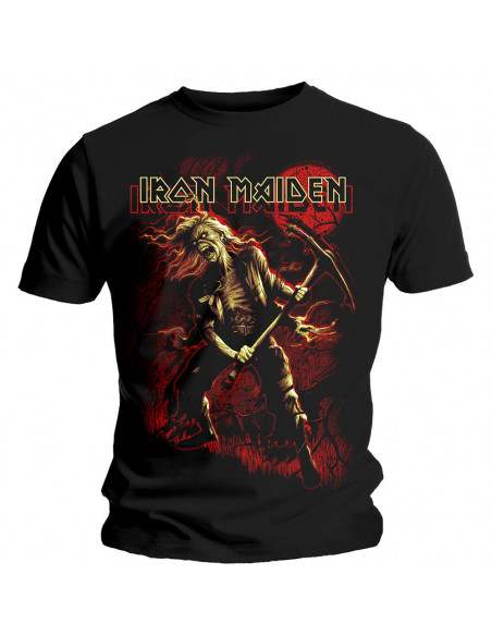 Iron Maiden: Benjamin Breeg Red Graphic (T-Shirt Unisex Tg. M)