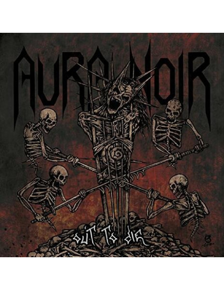 Aura Noir - Out To Die (Red and Yellow Vinyl)
