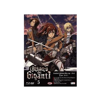 L'Attacco Dei Giganti - 5 Eps 18-21 (Blu Ray + Dvd) Limited Ed.
