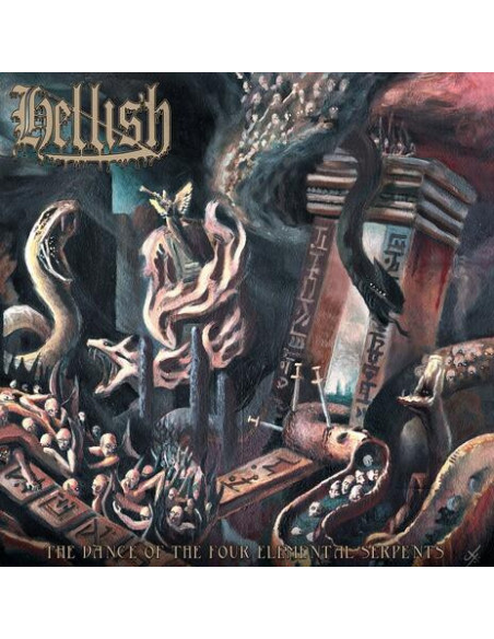 Hellish - Dance Of The Four Elemental Serpent - (CD)