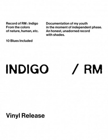 Rm (Bts) - Indigo Book Edition Esclusivo