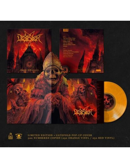 Desaster - Churches Without Saints (Vinyl Orange Edt.)