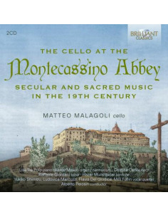 Matteo Malagoli, Yukiko Shimizu, Ludovica Marcuzzi - The Cello At The Montecassino Abbey - (CD)