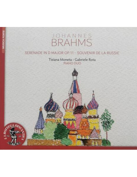 Moneta Tiziana and Rota Gabriele Pf - Serenade In D Major Op.11, Souvenir De La Russie - (CD)