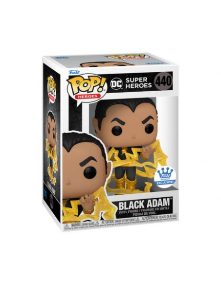 Dc Comics: Funko Pop! Heroes - Black Adam (Vinyl Figure 440)