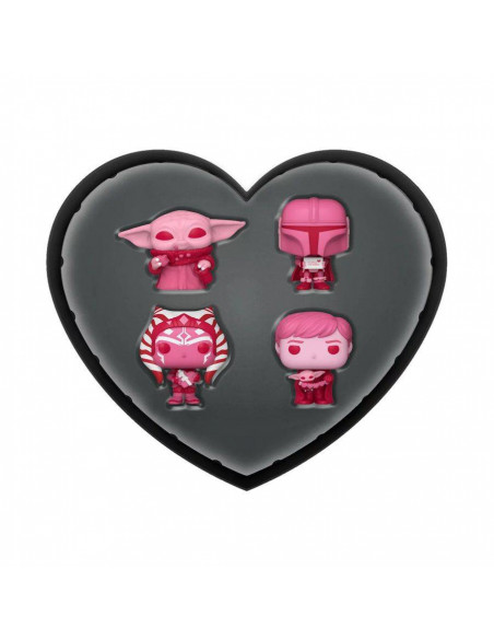 Star Wars: Funko Pocket Pop! - The Mandalorian - Val Box - 4 Pieces