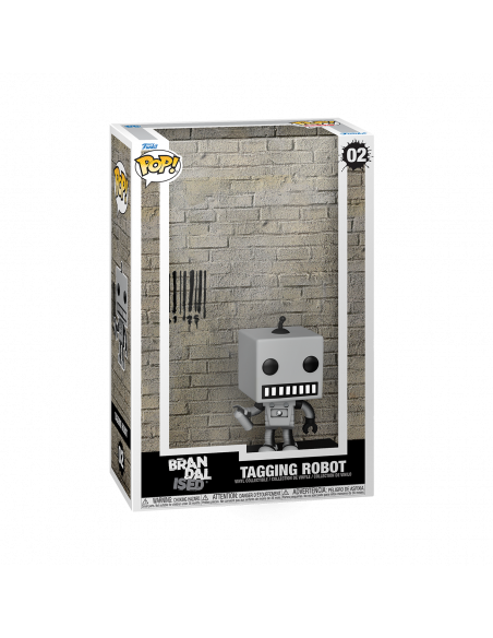 Brandalised: Funko Pop! Art Cover - Tagging Robot w/case