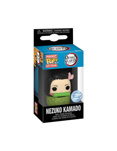 Demon Slayer: Funko Pop! Keychain - Nezuko'n BSKT