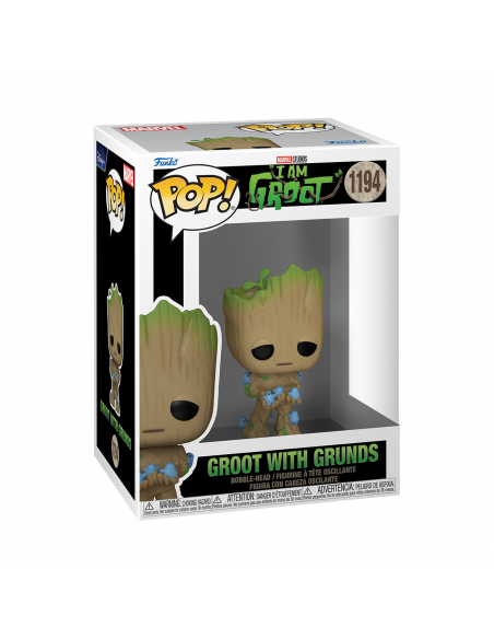 Marvel: Funko Pop! - Guardians Of The Galaxy - Groot W/ Grunds