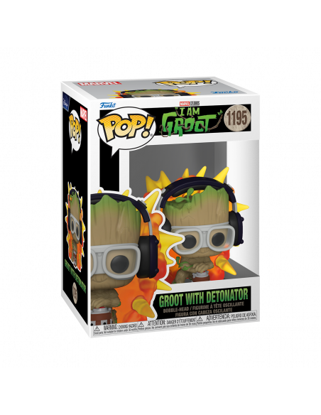 Marvel: Funko Pop! - Guardians Of The Galaxy - Groot W/ Detonator