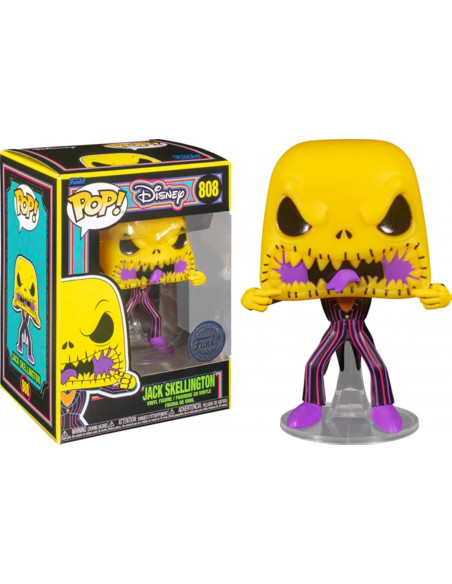 Funko: Pop Disney: Tnbc- Scary Face Jack(Blklt)