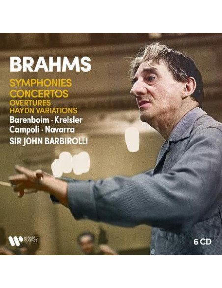 Sir John Barbirolli - Brahms: Symphonies, Concertos, - (CD)