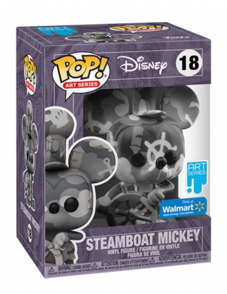 Disney: Funko Pop! Art Series - Steamboat Mickey (Vinyl Figure 18)