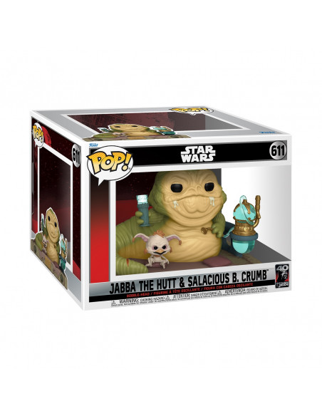 Star Wars: Funko Pop! - Movie Moments - Return Of The Jedi 40Th - Jabba With Salacious