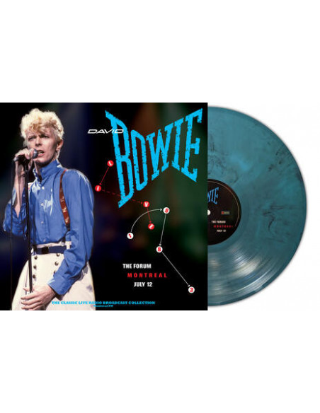 Bowie David - Live At The Forum In Montreal 12Th July 1983 (Turquoise Marble Vinyl)