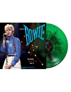 Bowie David - Live At The Forum In Montreal 12Th July 1983 (Green-Black Splatter Vinyl)