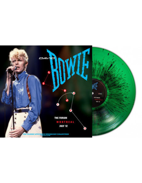Bowie David - Live At The Forum In Montreal 12Th July 1983 (Green-Black Splatter Vinyl)
