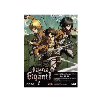 L'Attacco Dei Giganti - 6 Eps 22-25 (Blu Ray + Dvd) Limited Ed.
