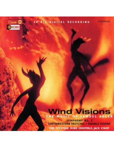 Jack Stamp - Wind Visions: The Musicof Samuel Adler - (CD)