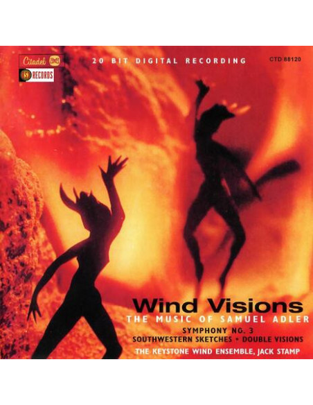 Jack Stamp - Wind Visions: The Musicof Samuel Adler - (CD)