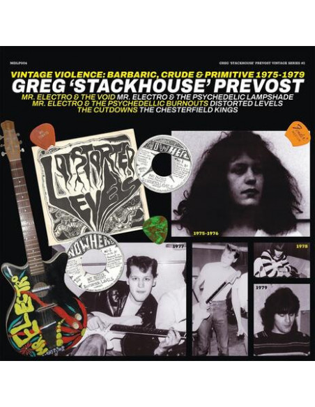 Greg Stackhouse Prev - Vintage Violence: Barbaric, Crude & Prim - (CD)