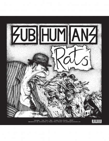 Subhumans - Time Flies + Rats (Vinyl Red)