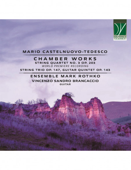 Brancaccio, Sandro / - Mario Castelnuovo-Tedesco: Chamber Works - (CD)