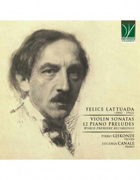 Gjikondi, Pirro / Ca - Felice Lattuada: Violin Sonatas, 12 Pian - (CD)